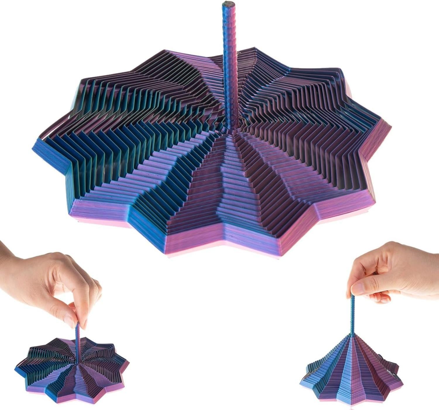 Sensory Stress-Relief Star with Handle—A Dual Visual and Auditory Experience: A Captivating Visual Stress-Relief Toy & Stress-Relief Toy