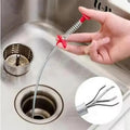For Trash Pickup, Home and Kitchen Sinks, Drains, Toilets (78.74 inches) with 4 Claws Bendable Hose Pickup Aid, Flexible Gripper Picker Tool (Drain Clog Removal Tool)