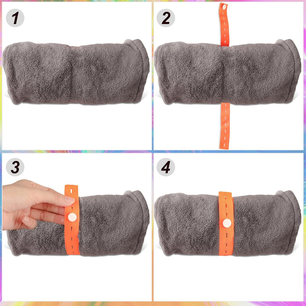 3 PCS of Elastic Clothing Organizer, Travel Luggage Space Saver, Adjustable Clothing Straps, With Buttons And Buckles, Drawer And Wardrobe Organizer, Random Colors