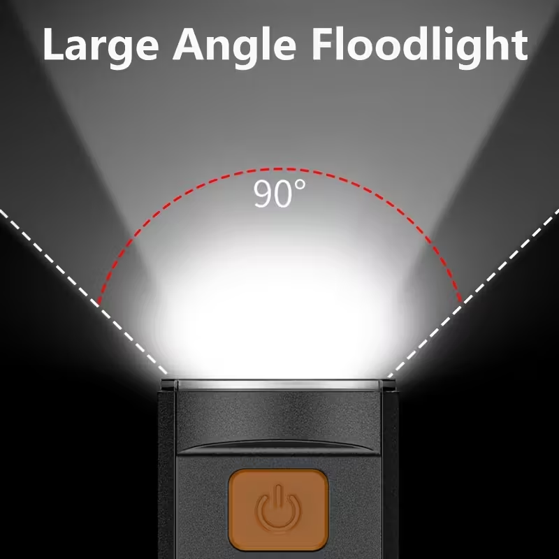 1 PC LED Bike Light, Type-C Rechargeable Bicycle Lights, Ultra Light Bicycle Headlight, 4 Modes MTB Bicycle Light Front, Powerful Bright Bike Lights for Outdoor Road Mountain Biking