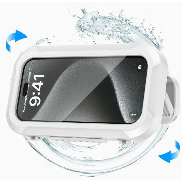 Waterproof phone case for bathroom