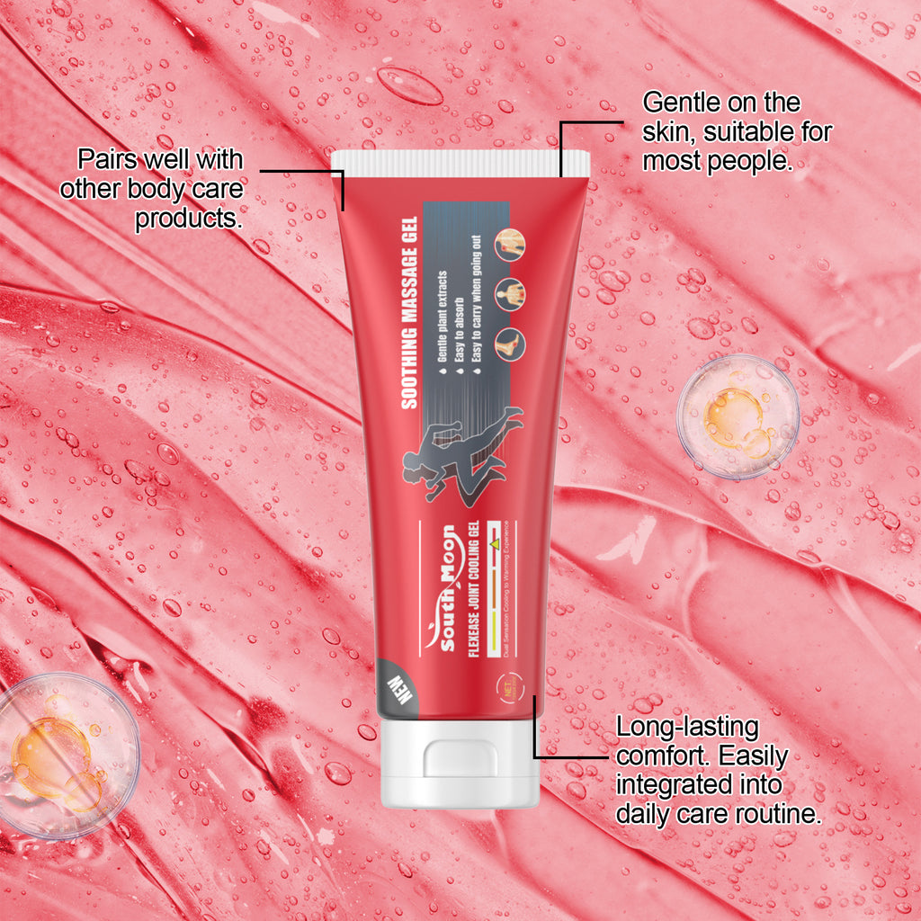 Joint Soothing Massage Gel Cream, A Fast Acting and Soothing Massage Cream Suitable For Muscles In The Knees, Lower Back, Neck, Hands, and Feet