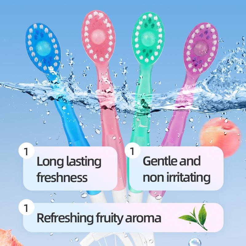 Small Toothbrush Disposable Toothpaste,Tongue Scrapers,Floss and Pick.Travel Pack For 26 Count.
