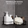 Stainless Steel Corner Bathroom Storage Rack No Punching Bathroom Storage Rack Toilet Bathroom Wall Triangle Rack