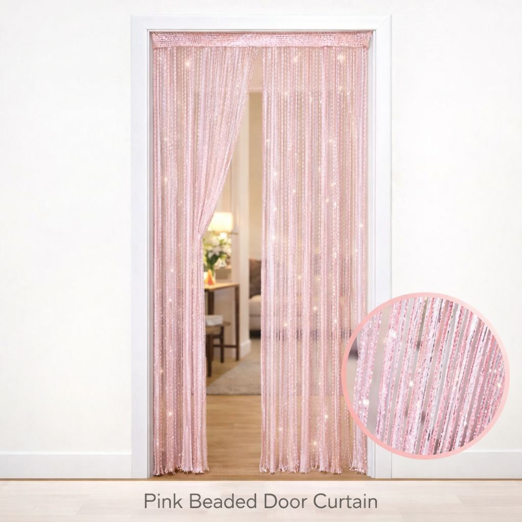Door curtain, Sparkling Bead Curtain, Door Decoration, Sequined Bead Curtain, Open Wardrobe, Clothes Drying Curtain, Bohemian Syle Bead Curtain, Glittering Bead Curtain, Window Curtain, Girl's Room Decoration