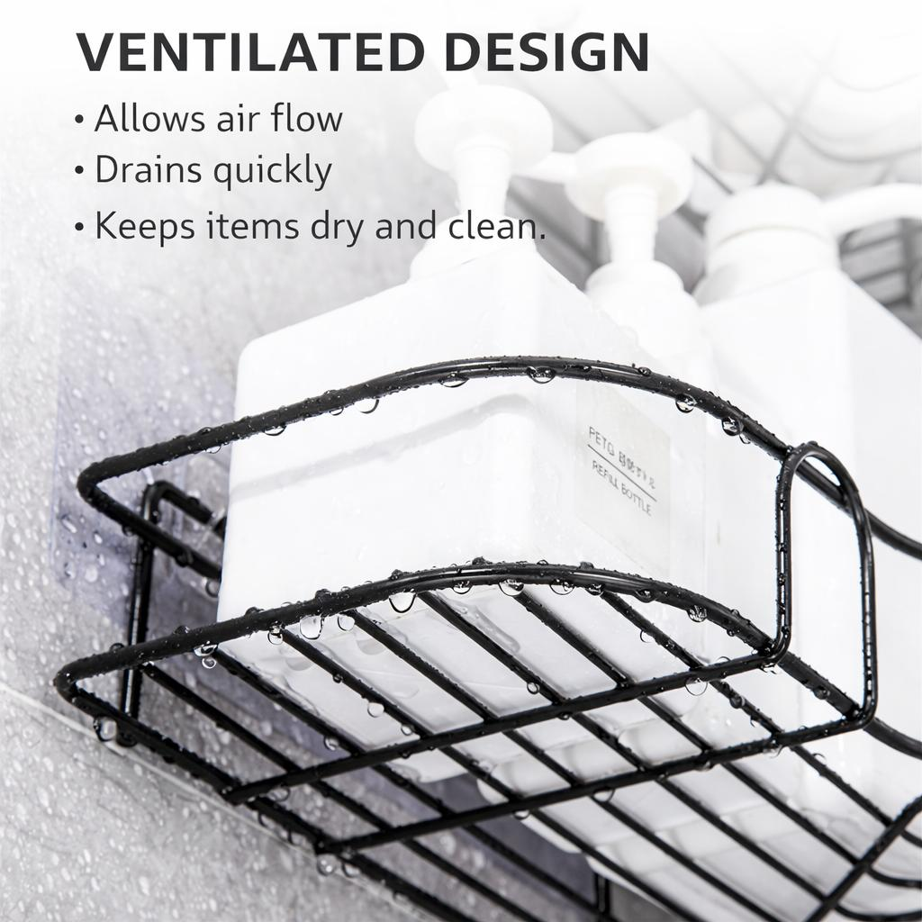Stainless Steel Corner Bathroom Storage Rack No Punching Bathroom Storage Rack Toilet Bathroom Wall Triangle Rack